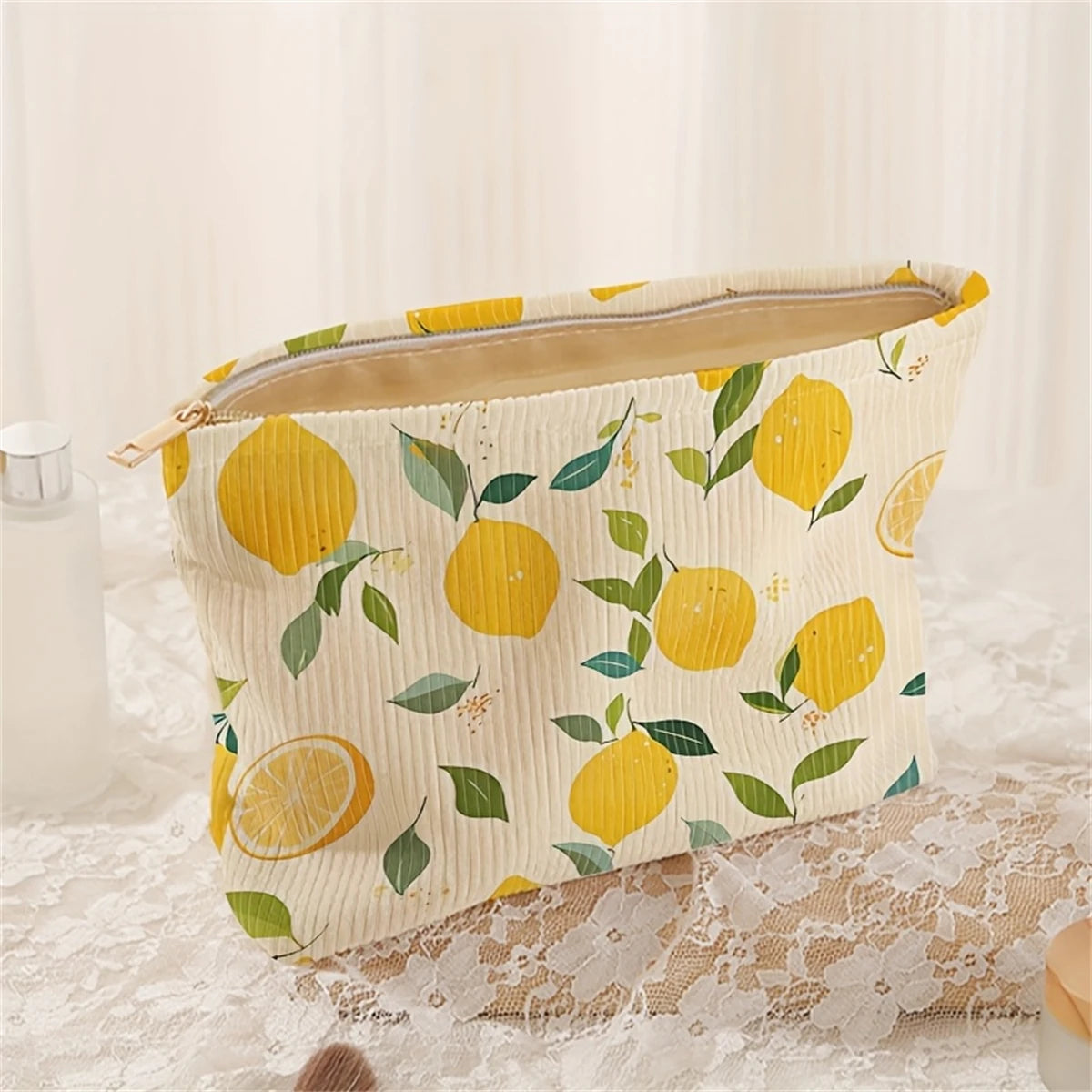 Bolsa De Maquillaje con Cremallera