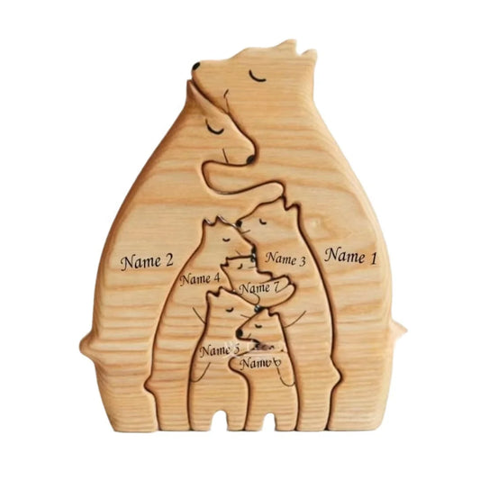 Rompe cabezas de Madera Personalizado