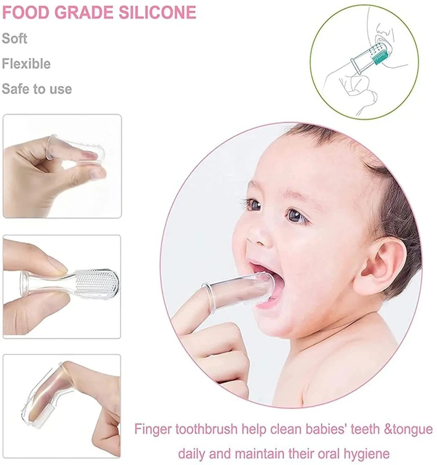 13 in 1 Baby Grooming Kit Health Safety Care Set Newborn Nursery with Toothbrush Ear Spoon Thermometer Nail Clipper File