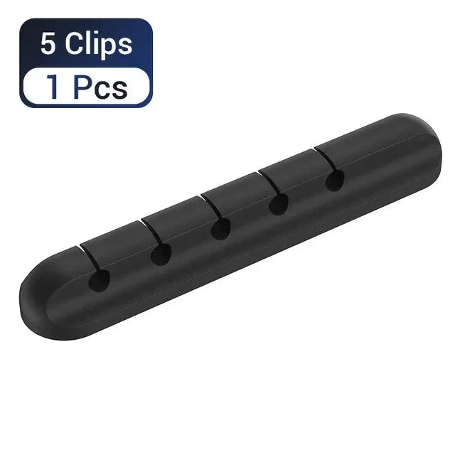 Organizador de cable USB de silicona