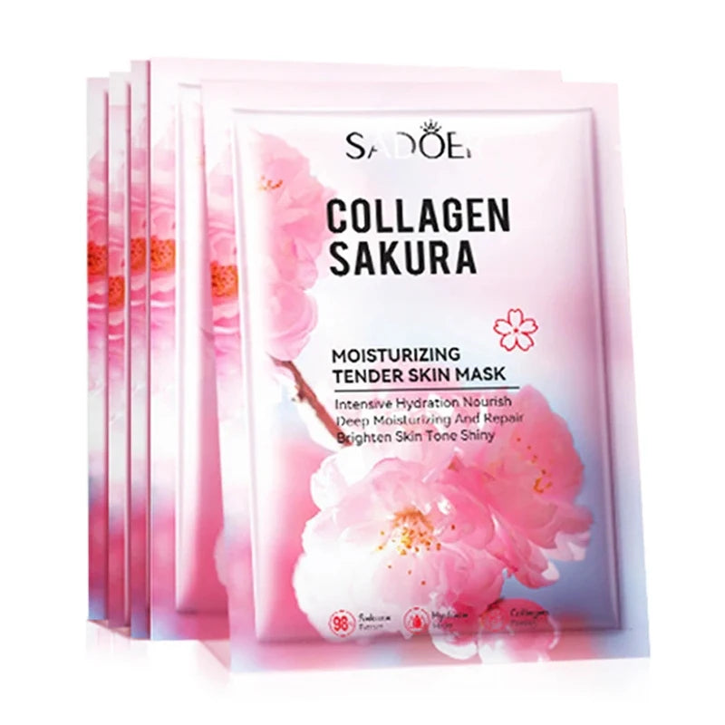 5pcs Mascarilla Facial SAKURA