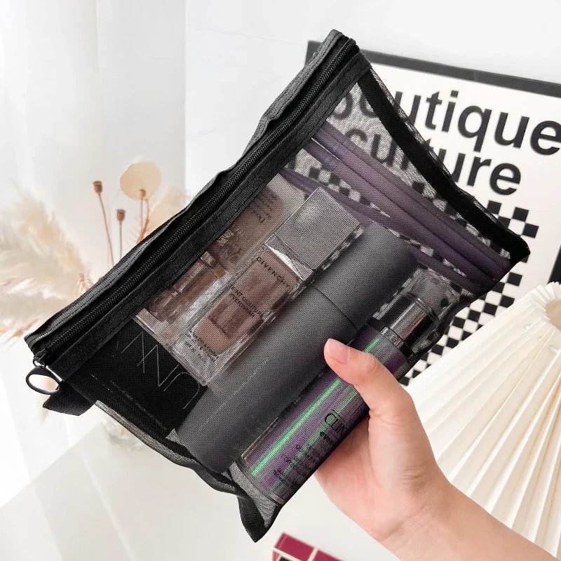 Bolsas de malla transparente, diferente medidas