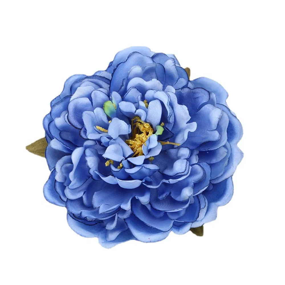 Broche elegante de flor artificial