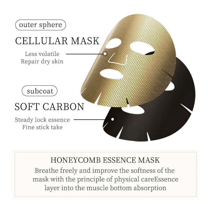 Mascarilla facial Golden