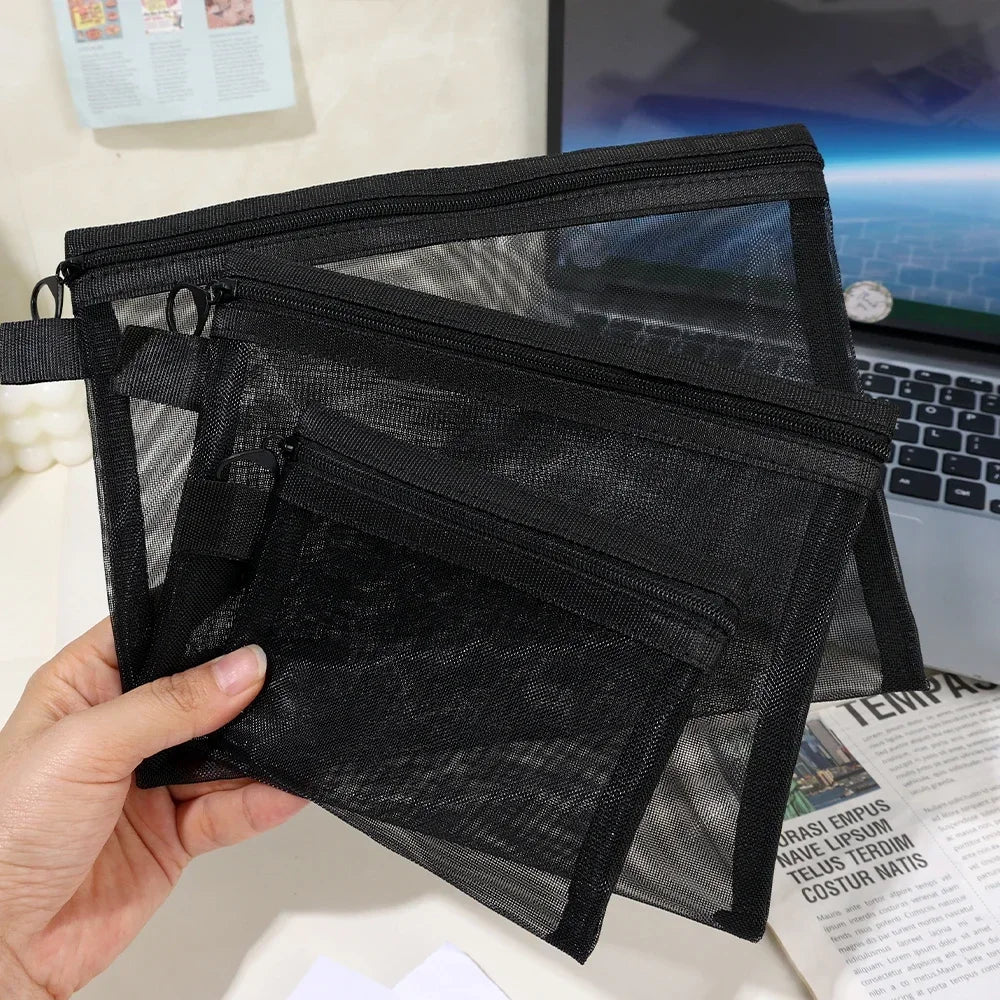 Bolsas de malla transparente, diferente medidas