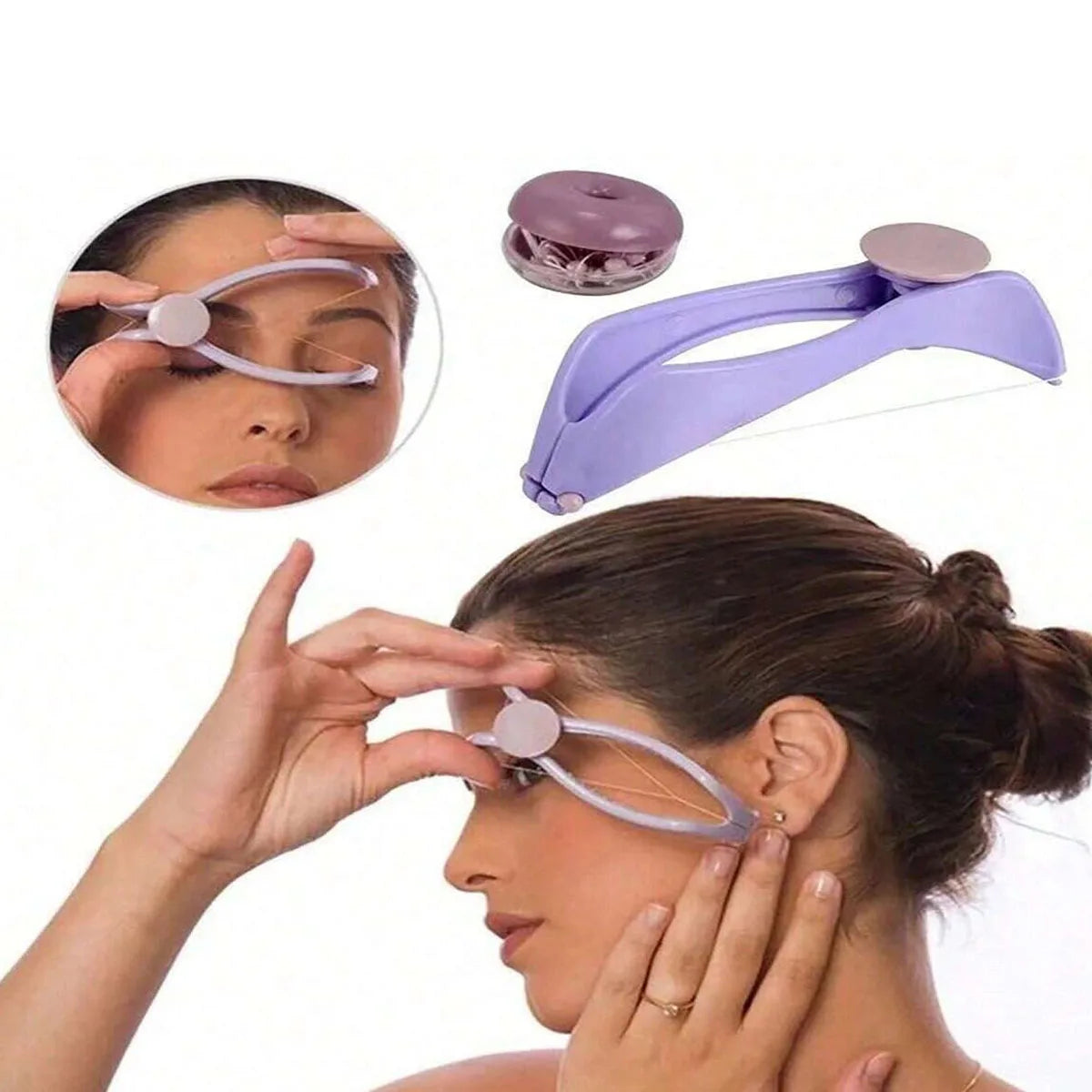 Depiladora Facial para mejillas y cejas para muje