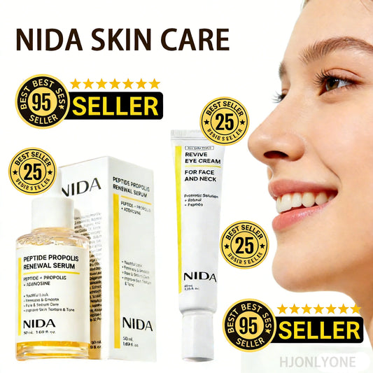 Set de Crema de Ojos con Sérum Facial  NIDA