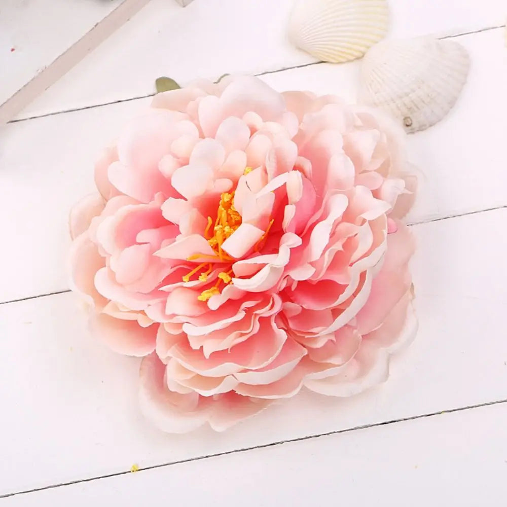 Broche elegante de flor artificial
