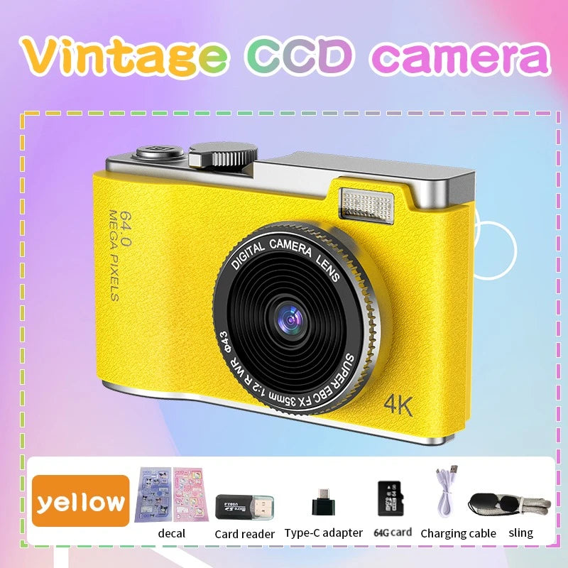 Digital Camera 4K HD