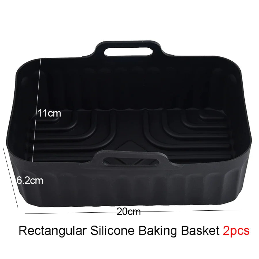 Air Fryer Accessories for COSORI 5.5L/6L/6.2L/6.4L, for Ninja AF180EU 6.2L Air Fryer Accessories Grill Rack Air Fryer Accesorios