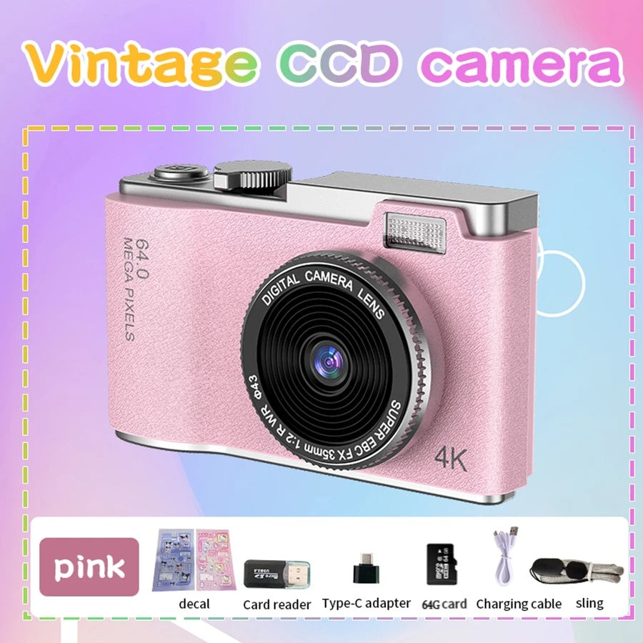 Digital Camera 4K HD