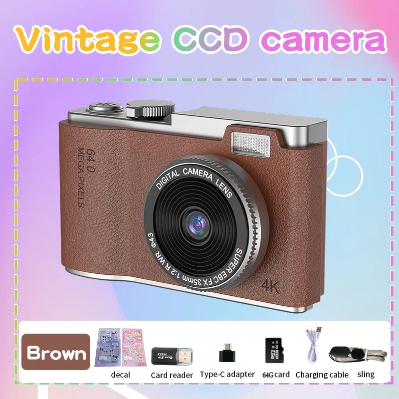 Digital Camera 4K HD