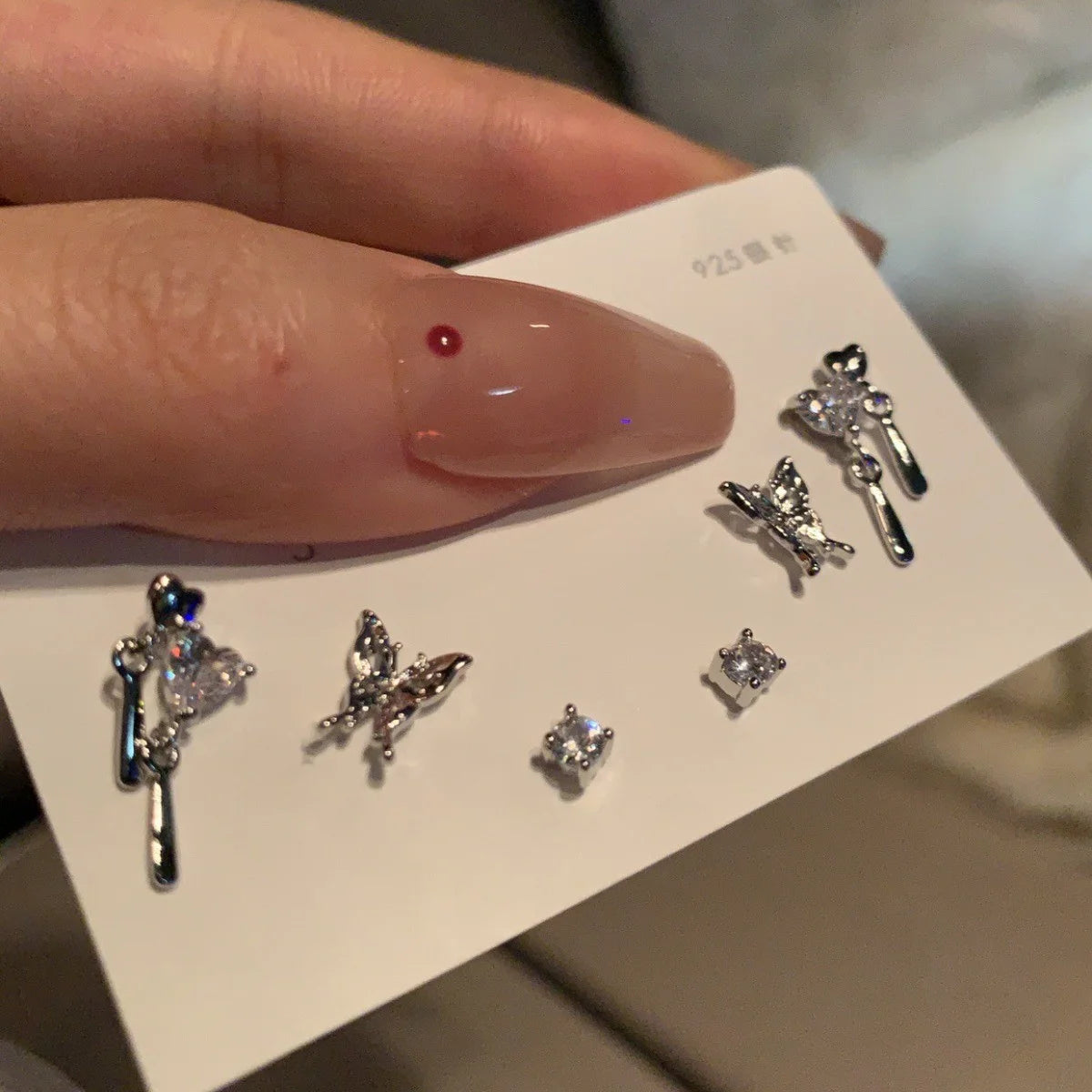 SET DE PENDIENTES ESTRELLA
