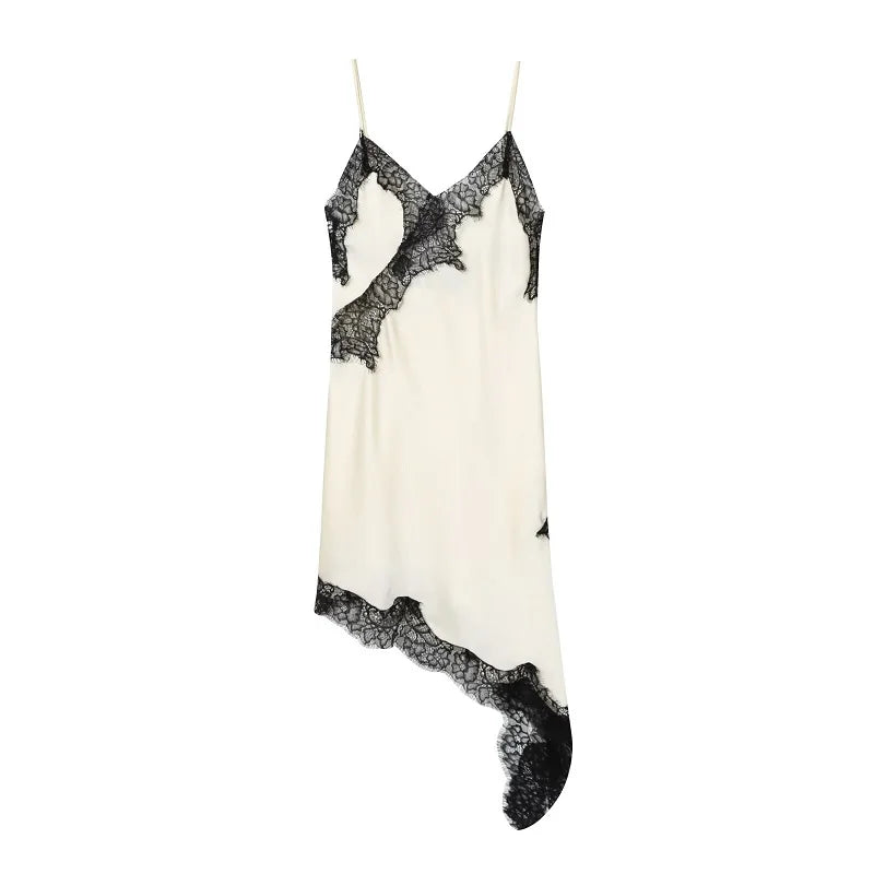 Vestido mini de encaje