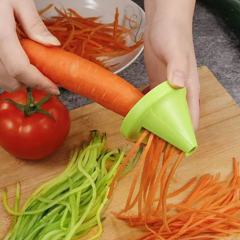 Kitchen Rotating ShredderSpiral Peeler Manual Vegetable Slicer Fruit Potato Radish Grater Gadgets Kitchen Accessories