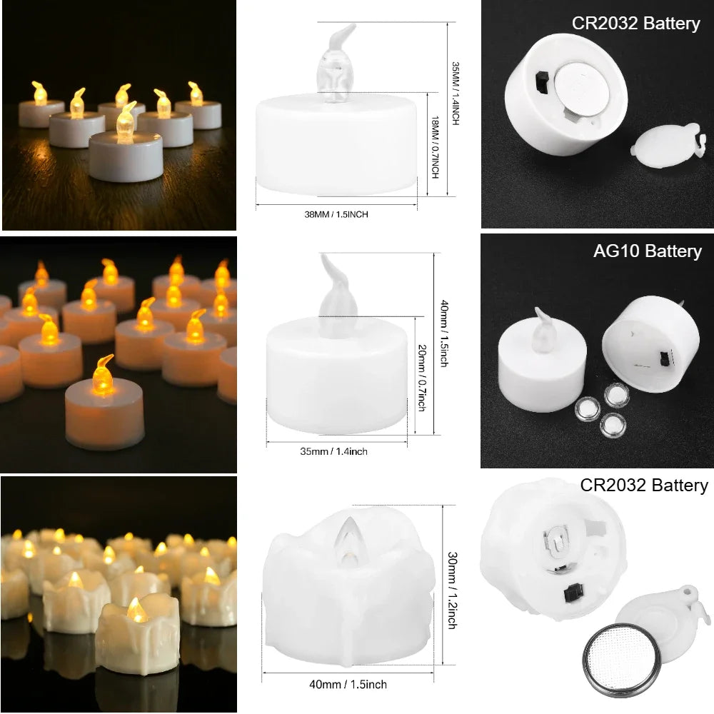 VELAS LED DE TÉ