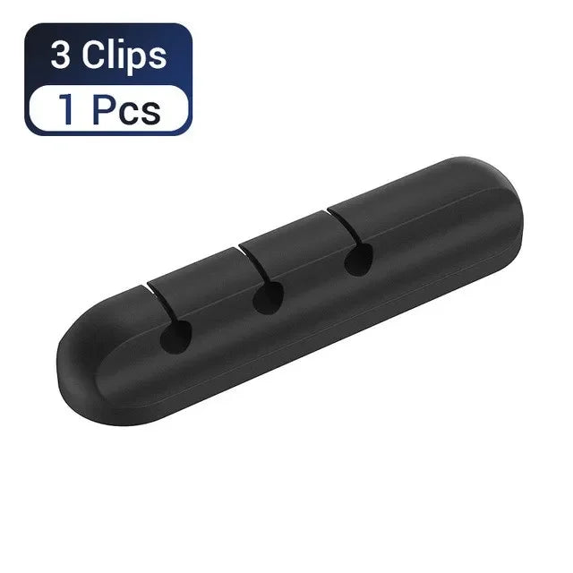 Organizador de cable USB de silicona