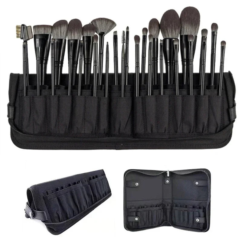 Bolsa plegable para pincel de maquillaje