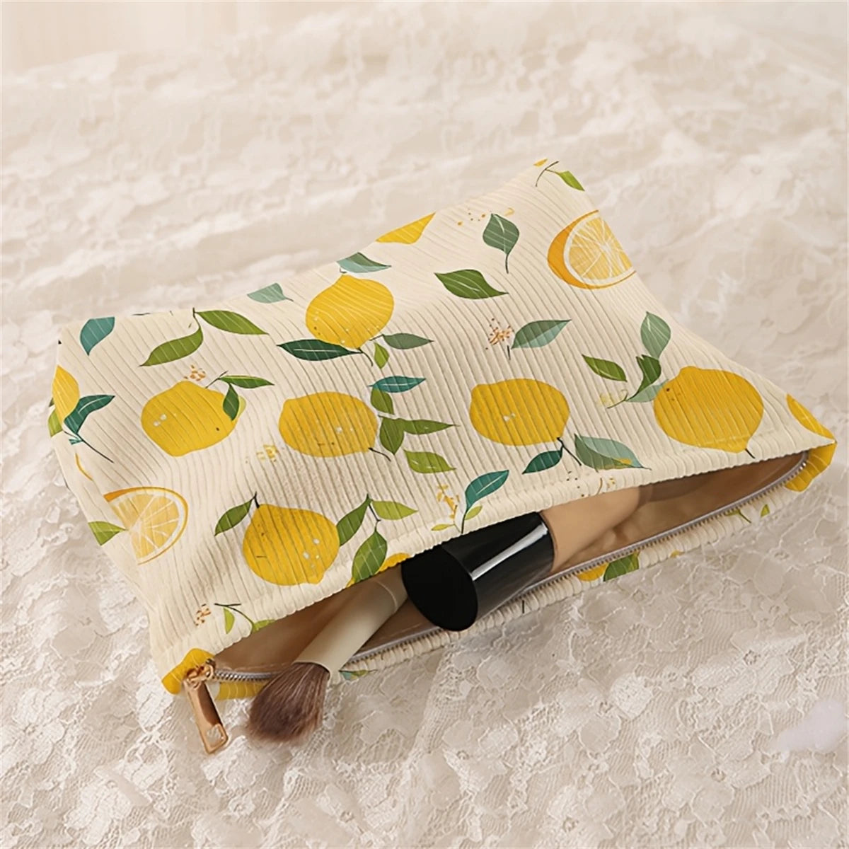 Bolsa De Maquillaje con Cremallera