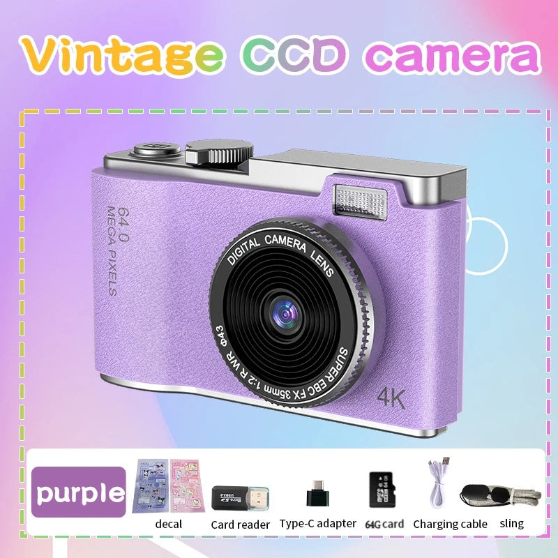 Digital Camera 4K HD