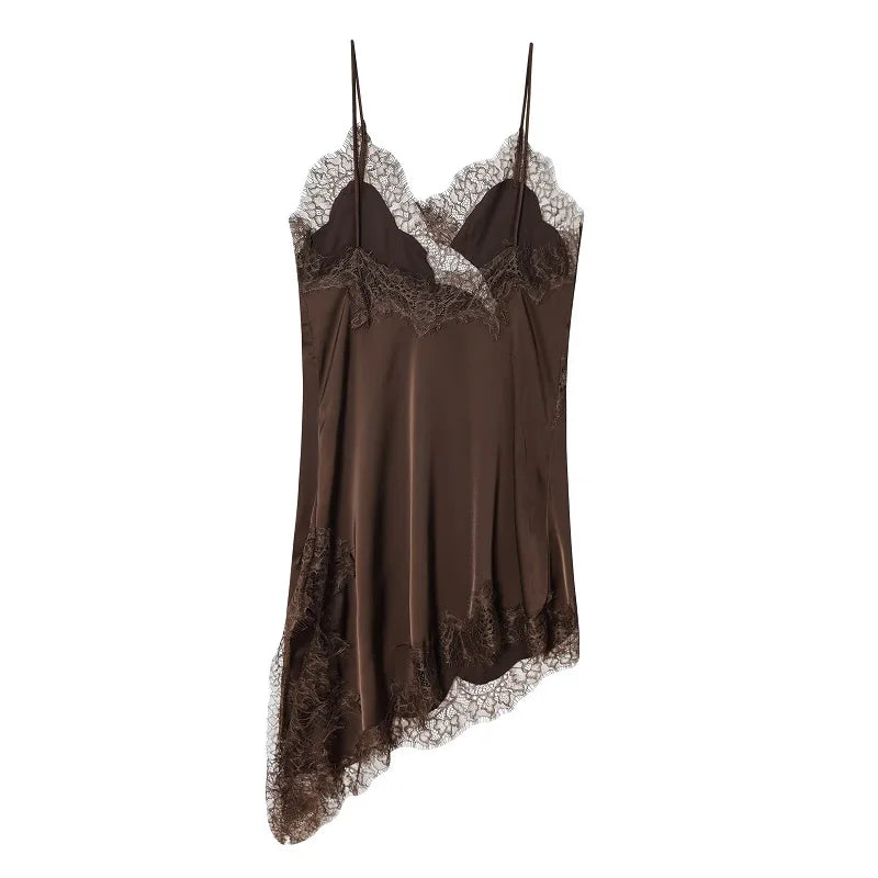 Vestido mini de encaje