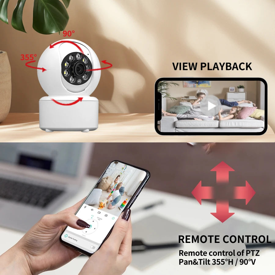 Cámara De Seguridad Inalámbrica WIFI