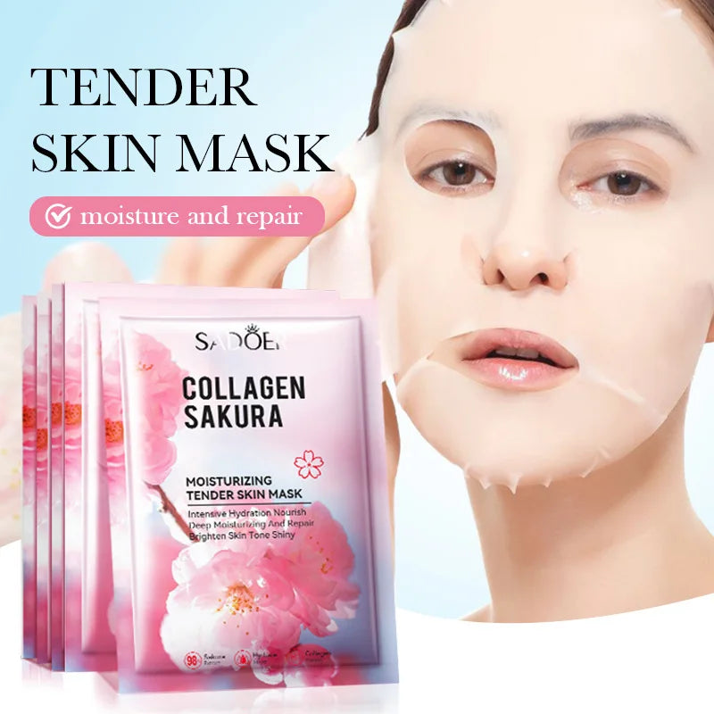 5pcs Mascarilla Facial SAKURA