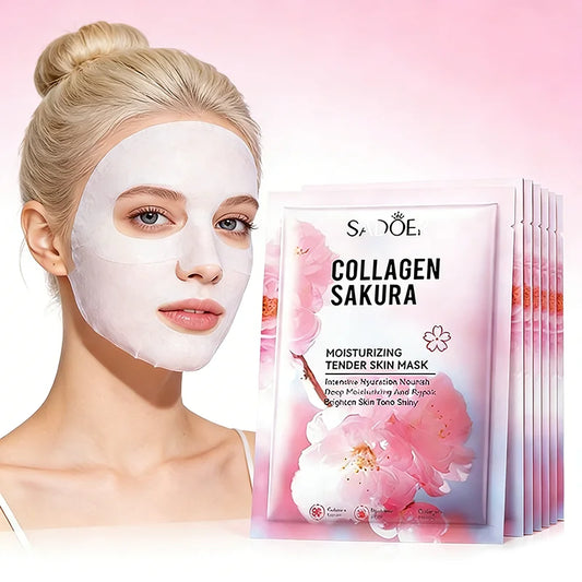 5pcs Mascarilla Facial SAKURA